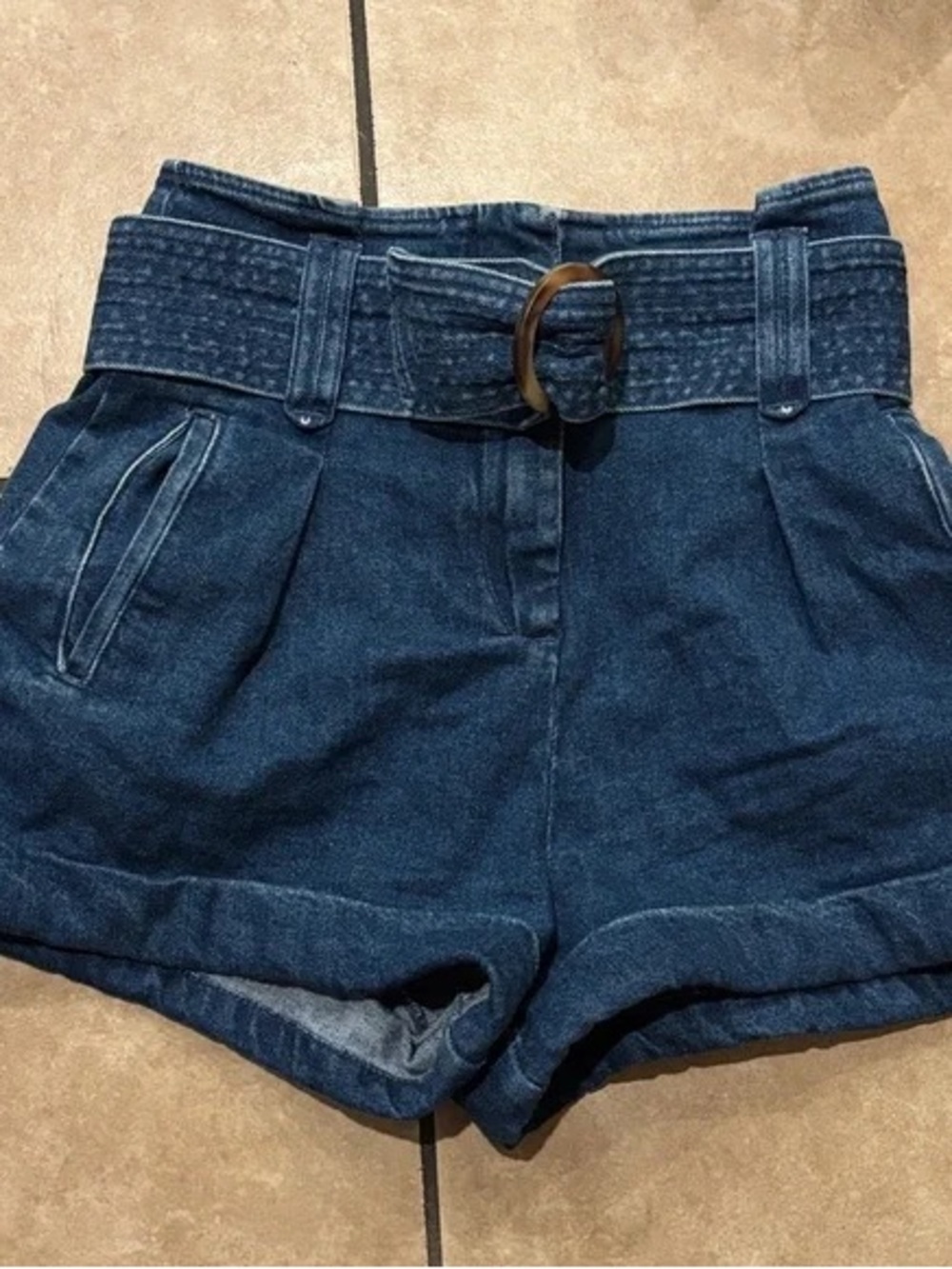 Sézane Rome women's mini shorts, size 36 - Picture 3 of 12